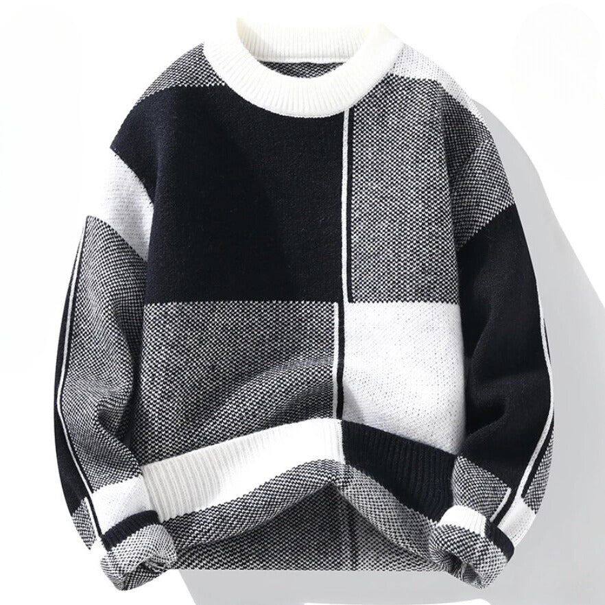 Monzo - Colorblock Sweater