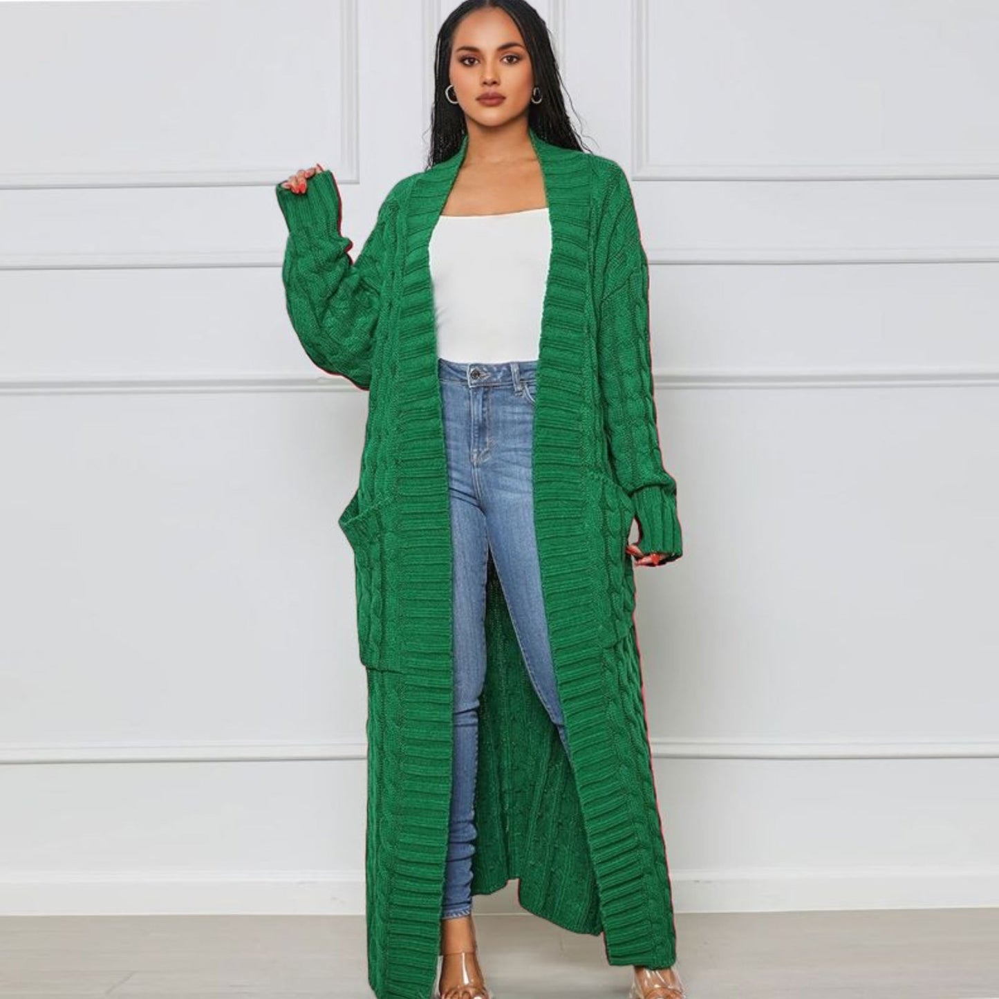 Rosella - Twist Cardigan Coat Rosella