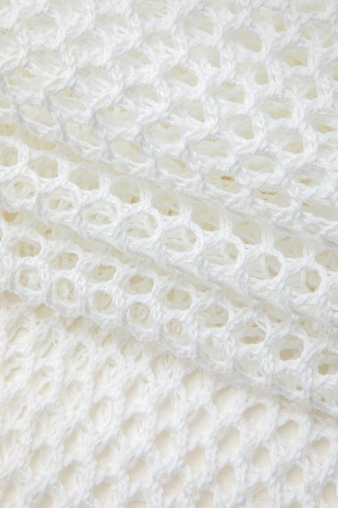 V-neck Open Knit Backless Cover Up Maxi Dress