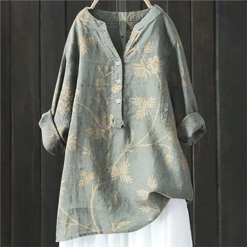 Margo™ - Casual Blouse with Floral Print