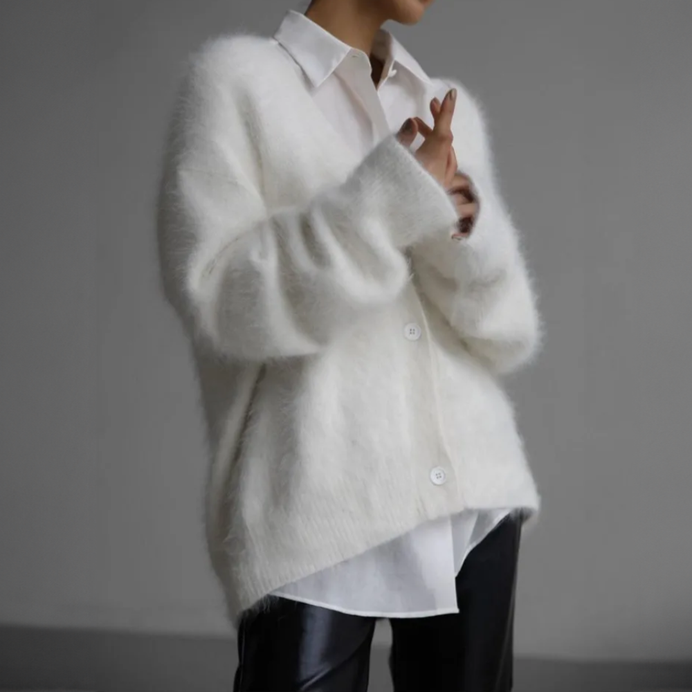 Rebecca - Comfortable Cashmere Cradigan