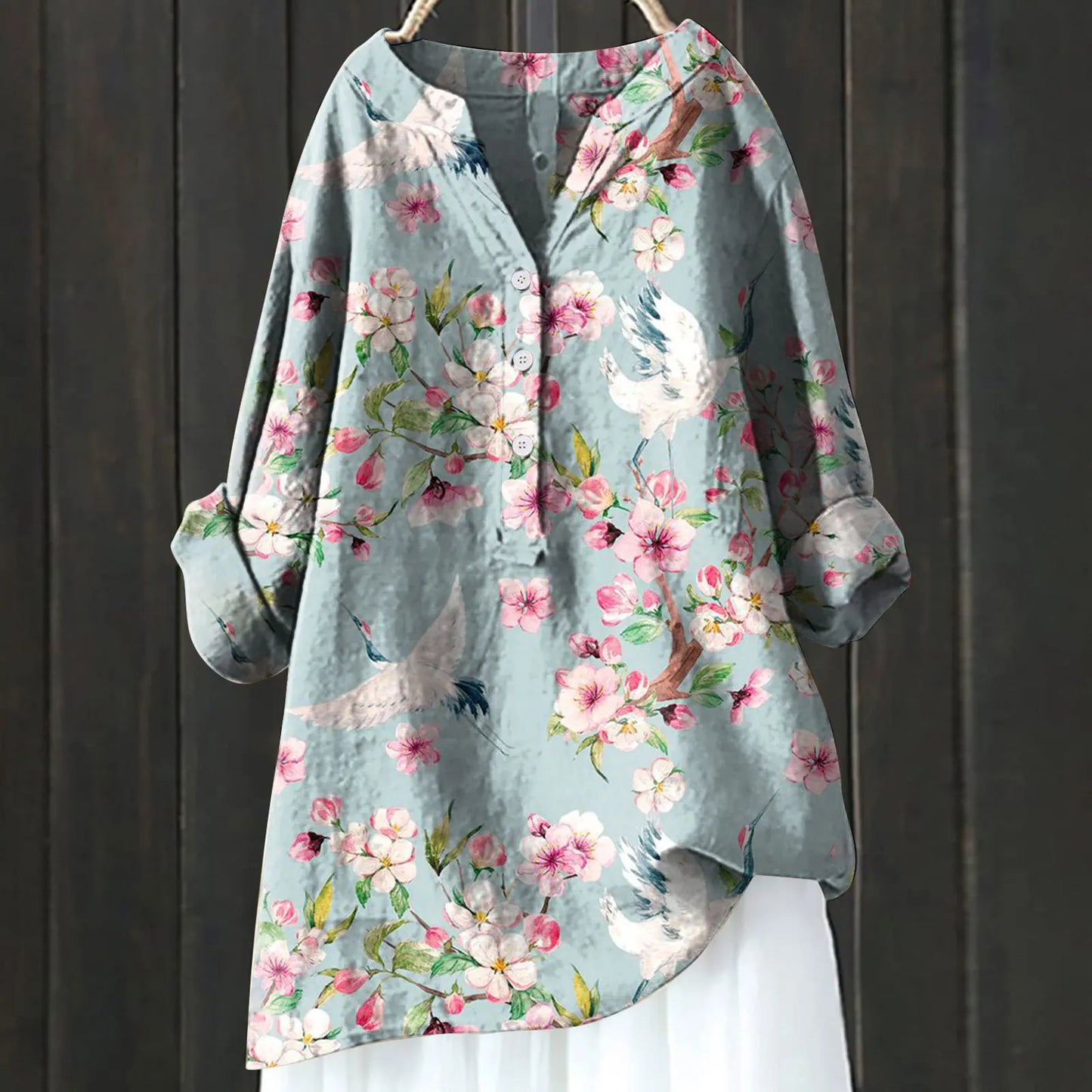 Margo™ - Casual Blouse with Floral Print