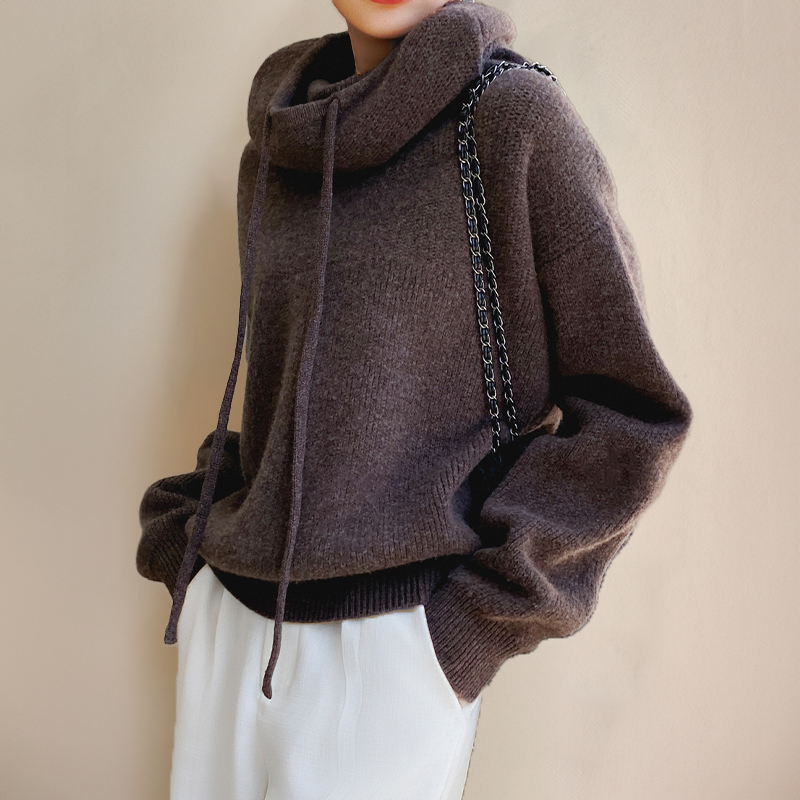 Valentina™ - Cowl Neck Hoodie