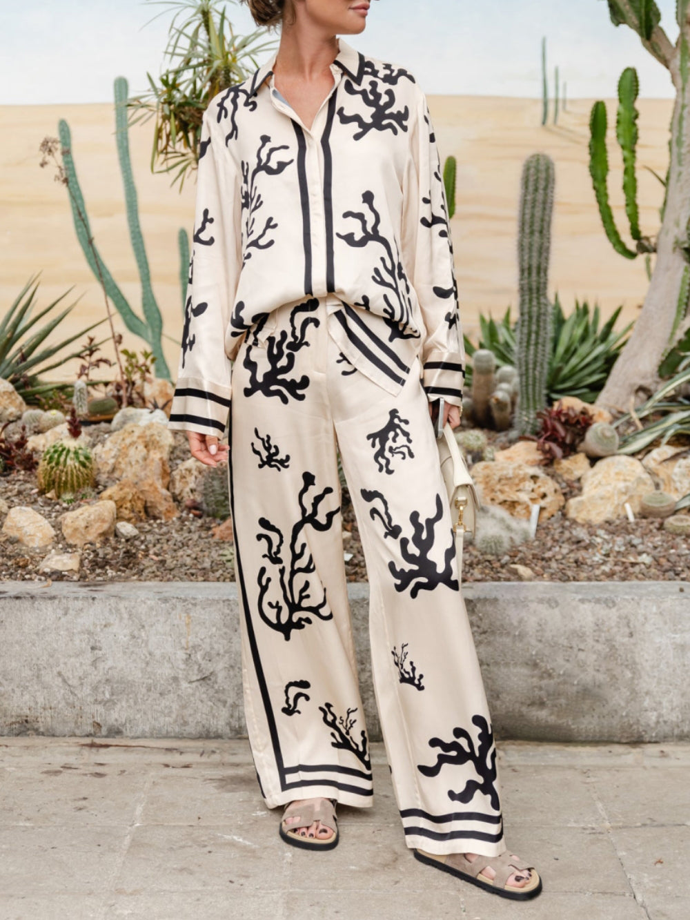 Salena - Blouse and Trouser Set