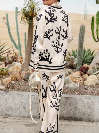 Salena - Blouse and Trouser Set