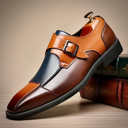 Duncan - Single Monk Strap Shoes