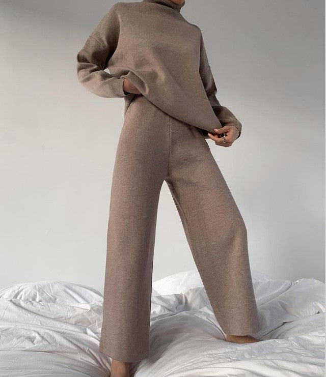 Astrid - Elegant 2 Piece Cotton Blend Outfit