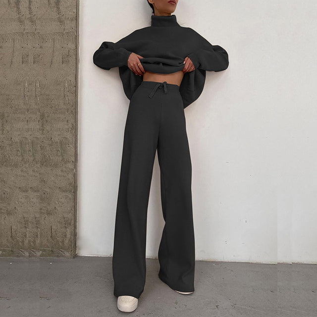 Astrid - Elegant 2 Piece Cotton Blend Outfit