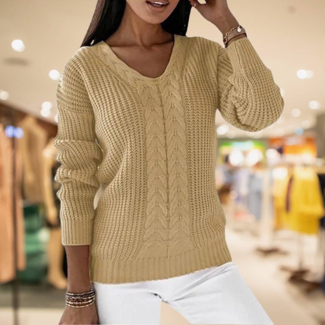 Leena™ - V-Neck Top