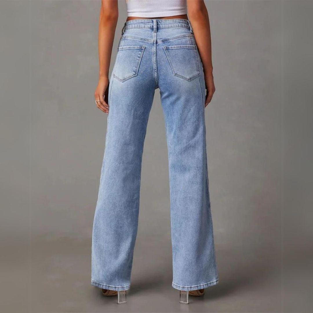 Helena™ - Flared Denim Jeans
