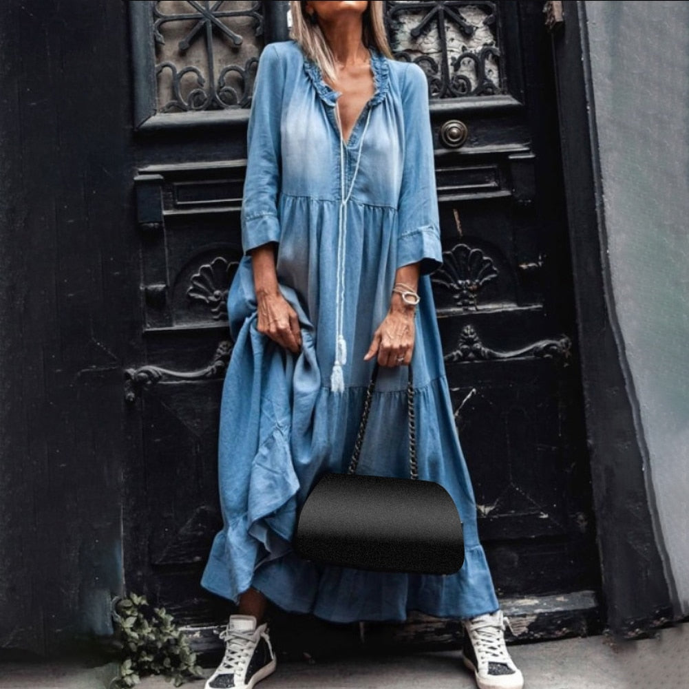 Pheobe™ - Heritage Denim Dress
