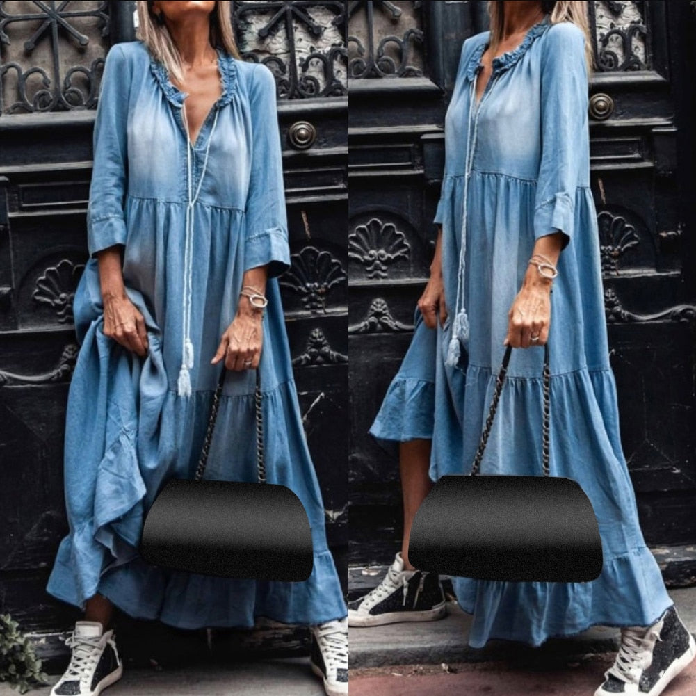 Pheobe™ - Heritage Denim Dress