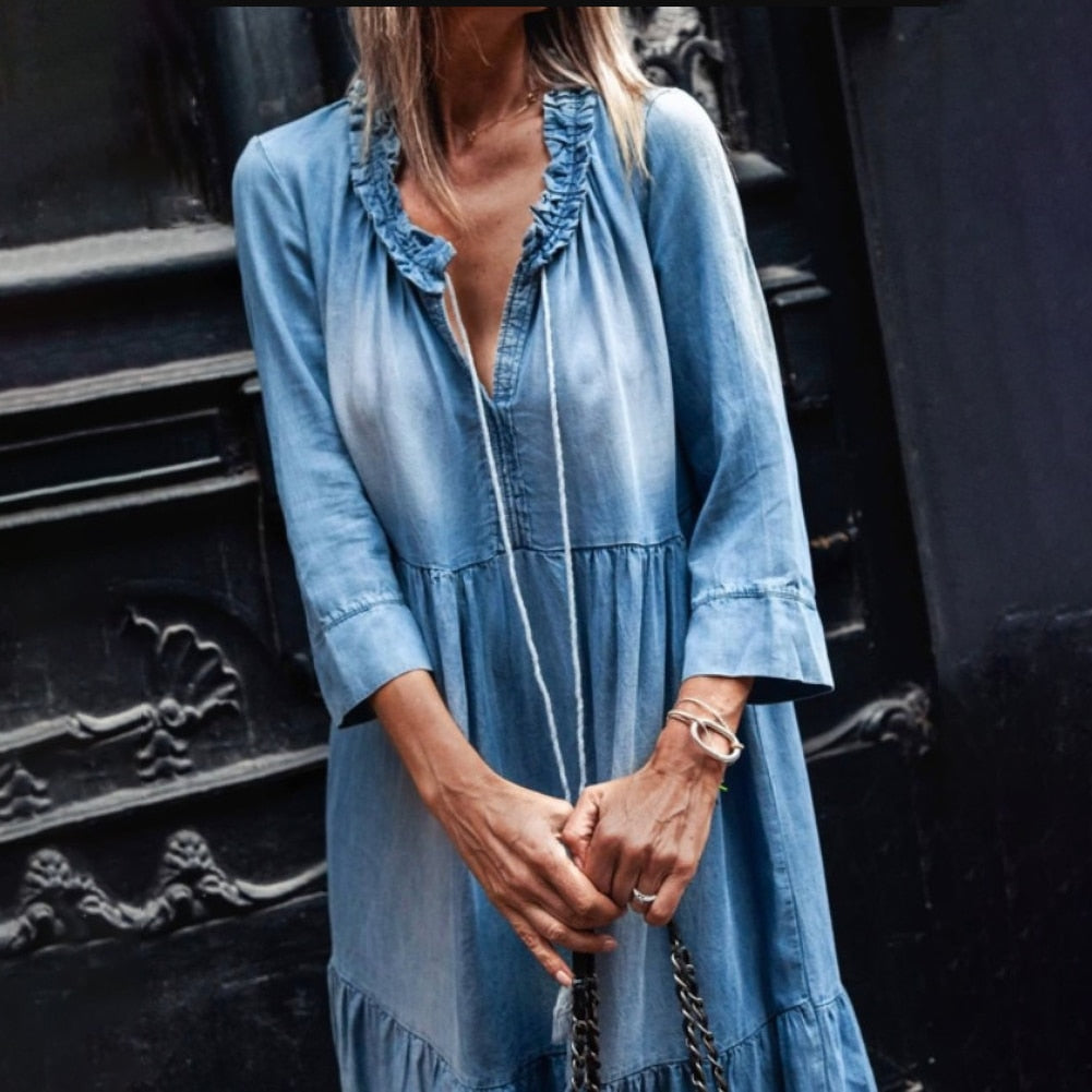 Pheobe™ - Heritage Denim Dress