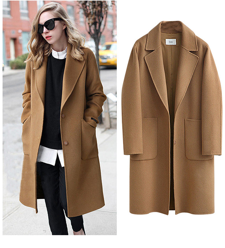 Leona - Long Wool Coat