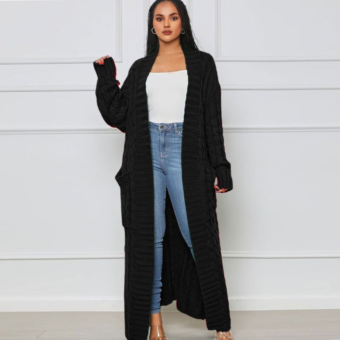 Rosella - Twist Cardigan Coat Rosella