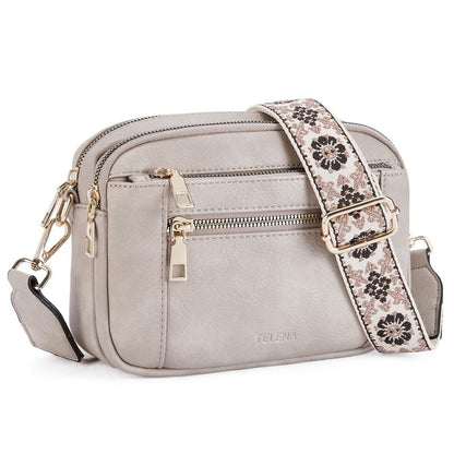 Maxine - Vegan Leather Crossbody Bag