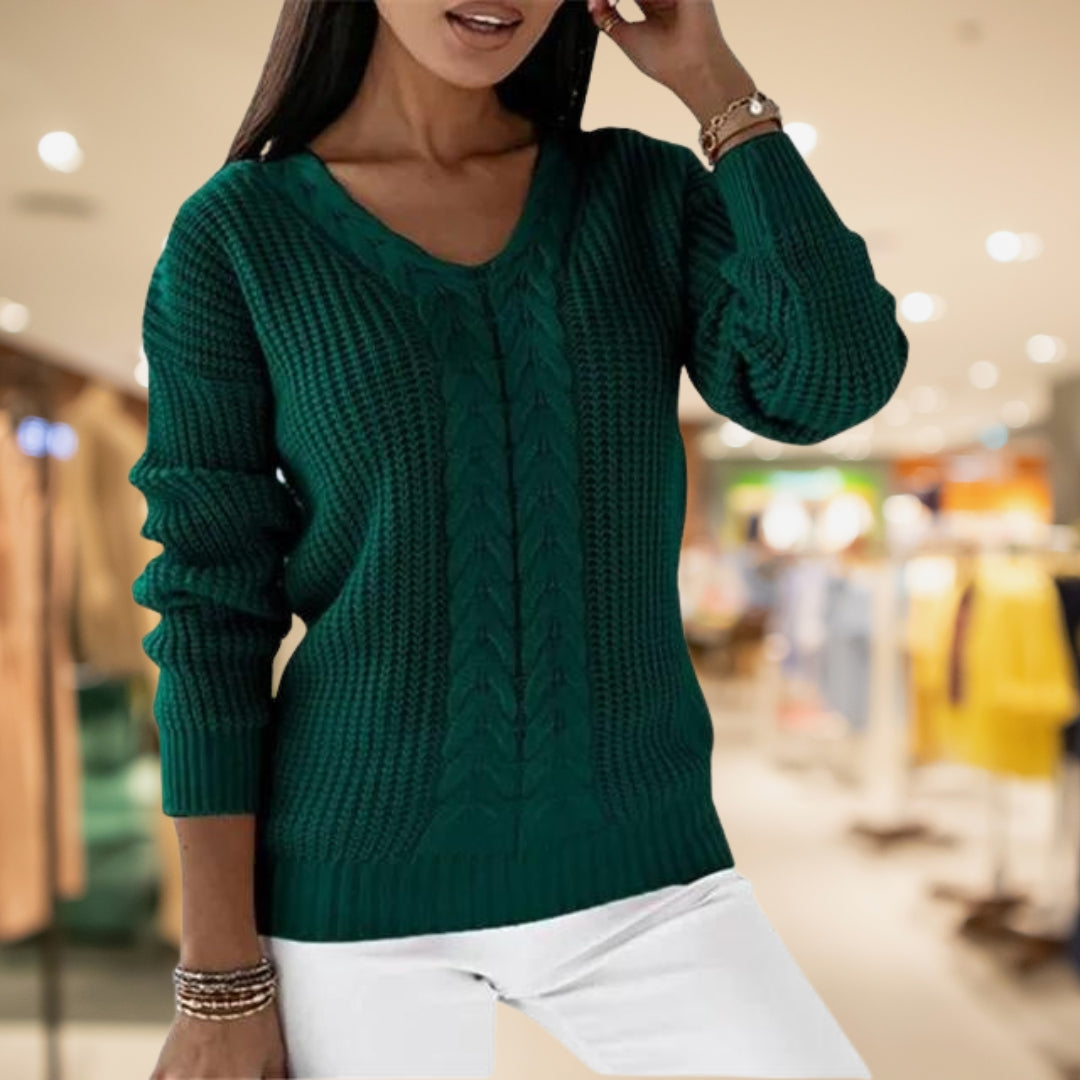 Leena™ - V-Neck Top