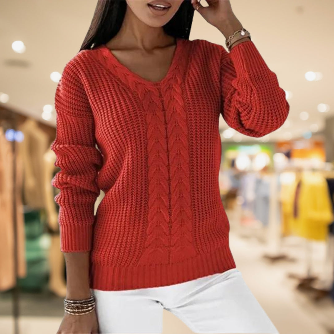 Leena™ - V-Neck Top