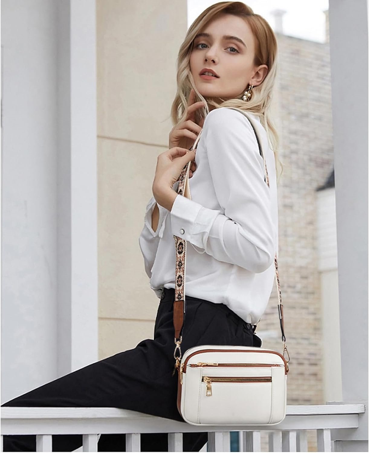 Maxine - Vegan Leather Crossbody Bag