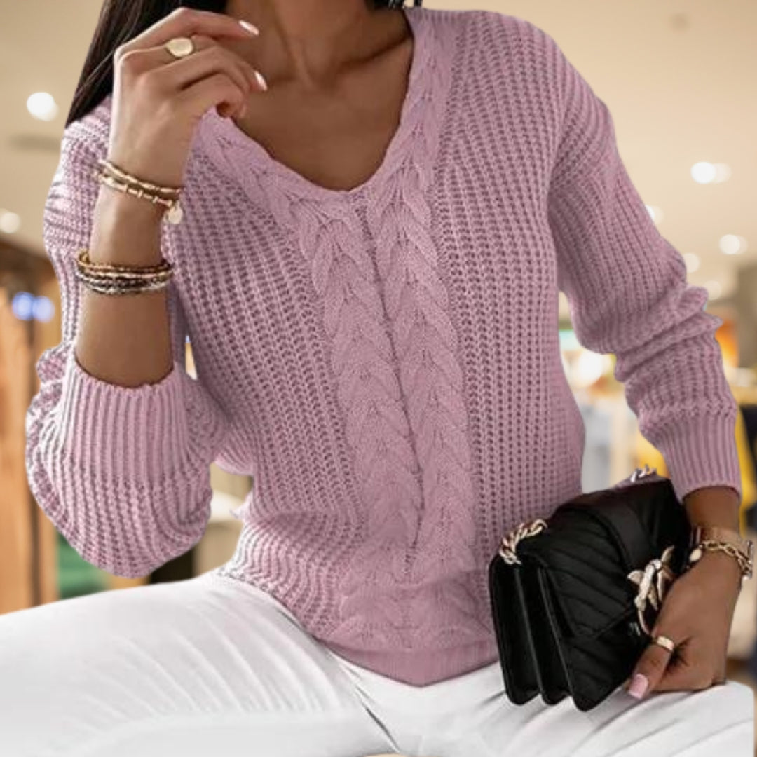 Leena™ - V-Neck Top