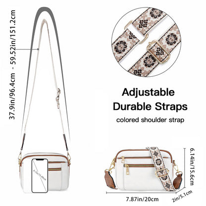Maxine - Vegan Leather Crossbody Bag