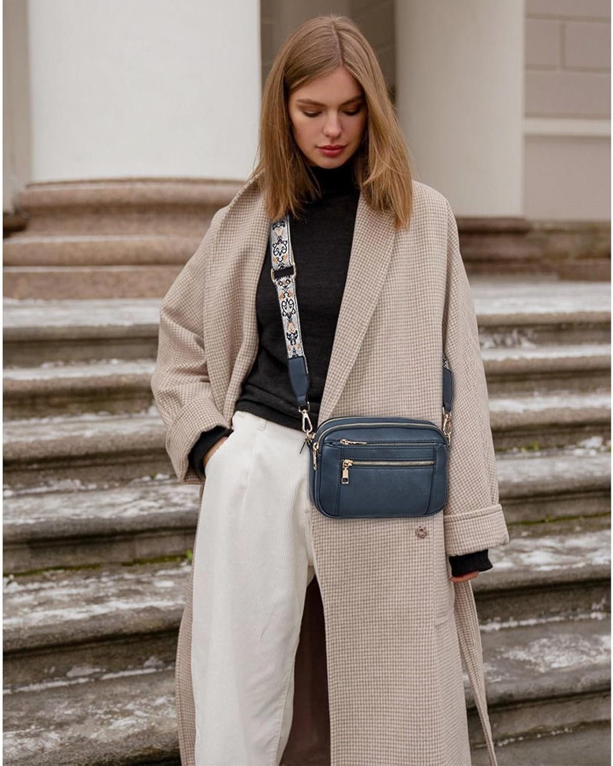 Maxine - Vegan Leather Crossbody Bag