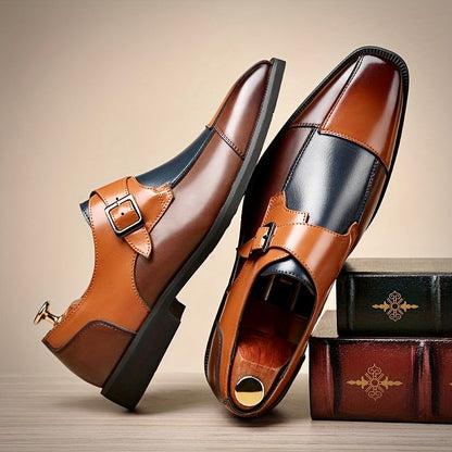 Duncan - Single Monk Strap Shoes