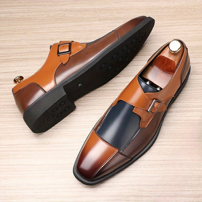 Duncan - Single Monk Strap Shoes