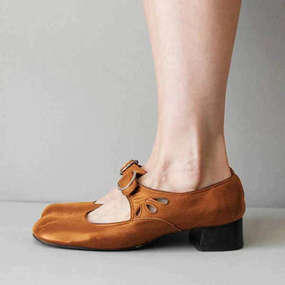 Thea - Rugged Leather Sandals
