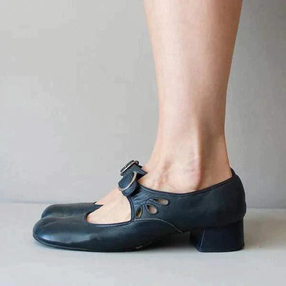 Thea - Rugged Leather Sandals
