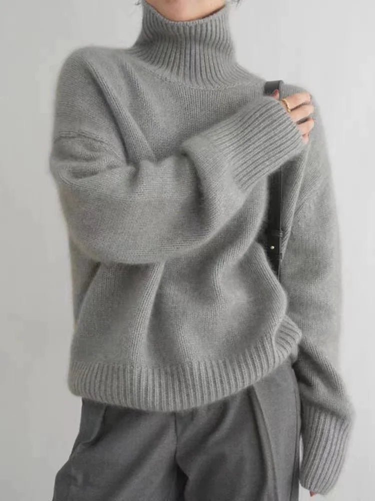 Linda - CASHMERE TURTLENECK SWEATER
