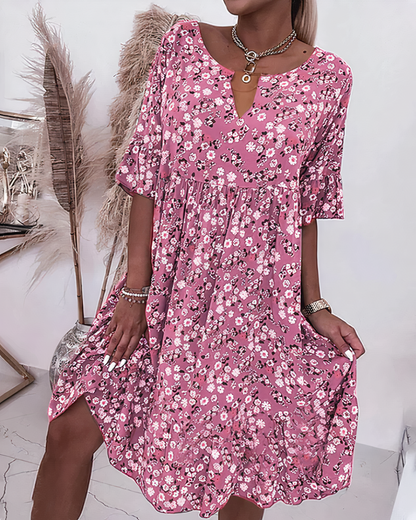 Kaif - Comfortable Floral Dress
