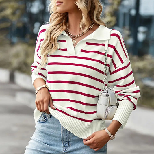Eudora - Chic & Comfortable Knit Sweater