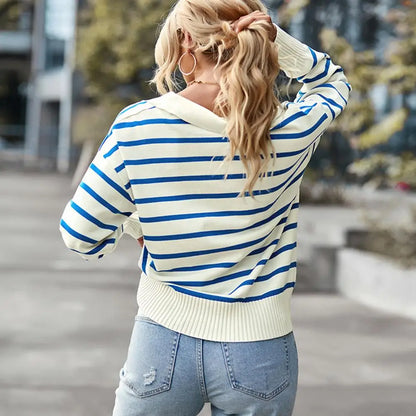 Eudora - Chic & Comfortable Knit Sweater