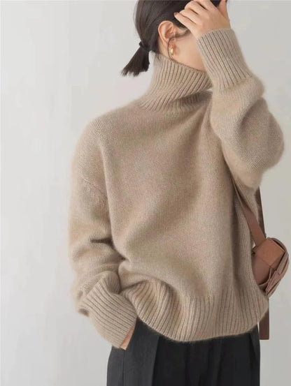 Linda - CASHMERE TURTLENECK SWEATER
