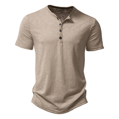 Daniel - Button-Down Washed T-Shirt