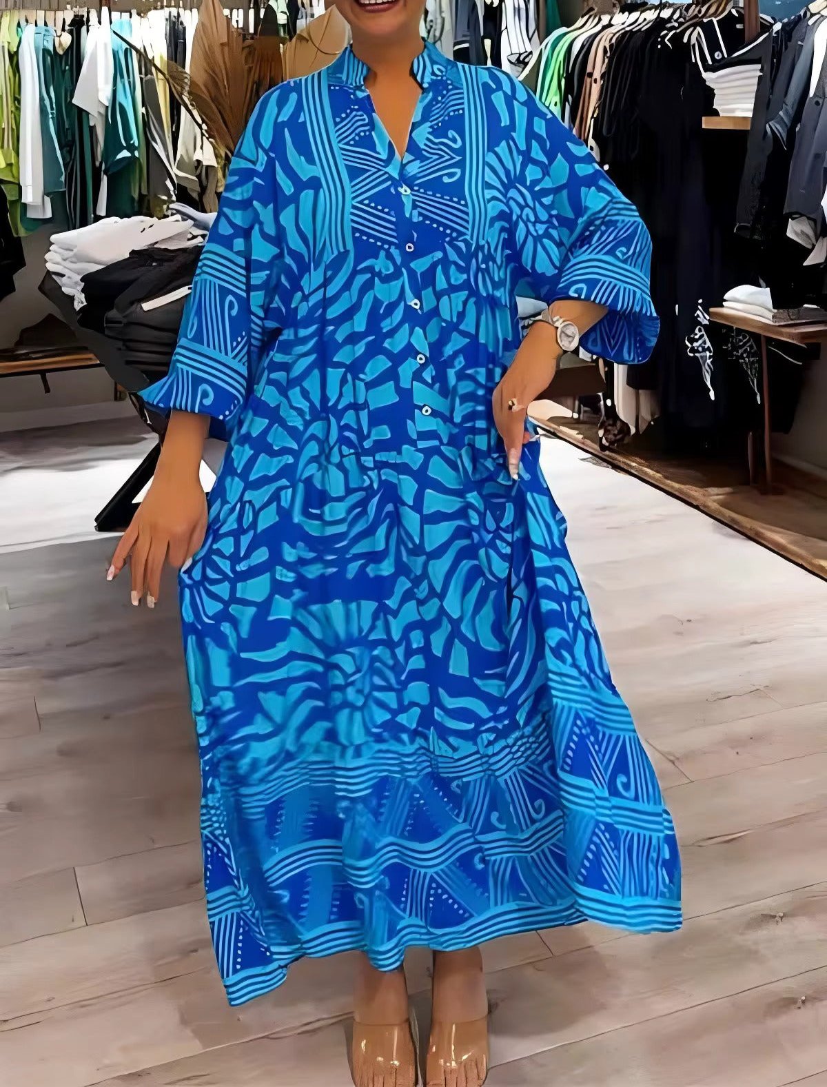 Siara - Printed Loose Dress