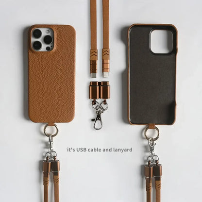 Everett - Premium Leather Phone Case