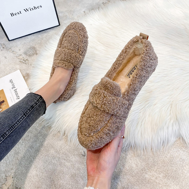 Mara - Plush Slippers Shoes