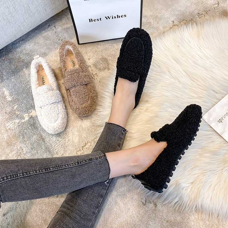 Mara - Plush Slippers Shoes