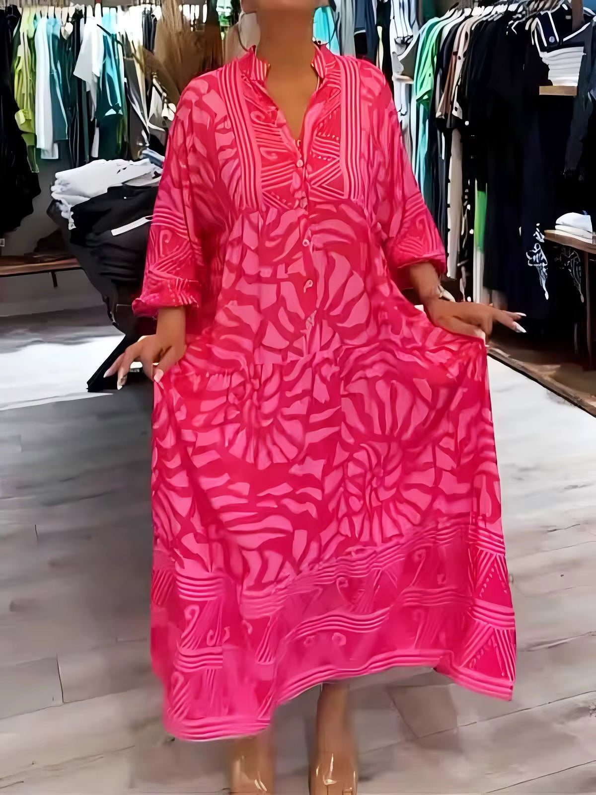 Siara - Printed Loose Dress