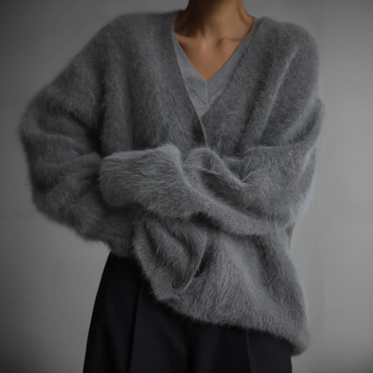 Rebecca - Comfortable Cashmere Cradigan