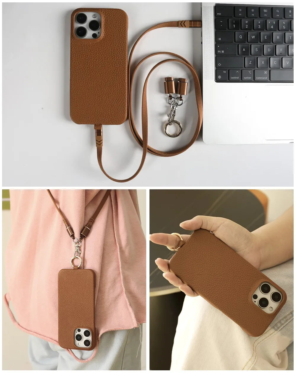 Everett - Premium Leather Phone Case