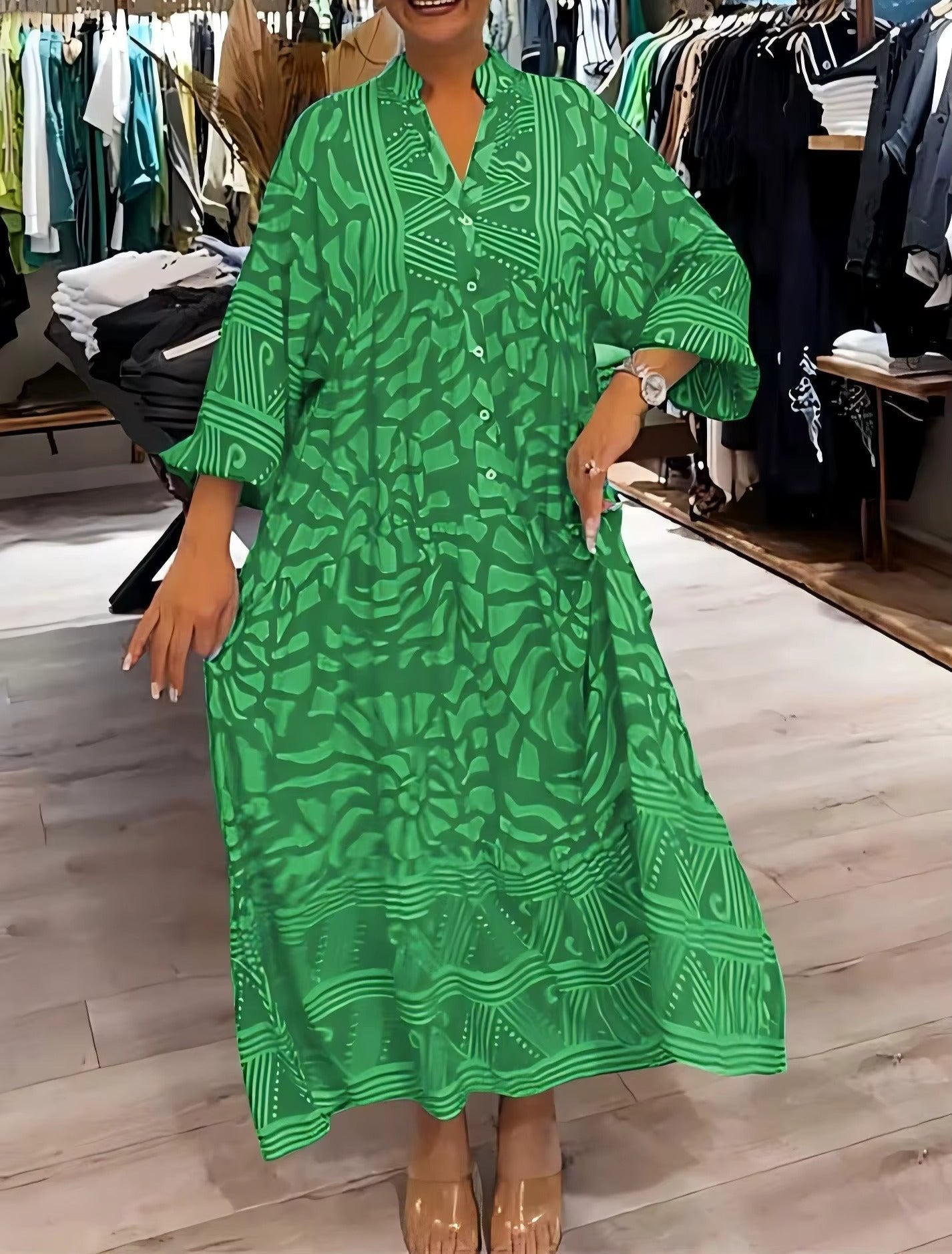 Siara - Printed Loose Dress