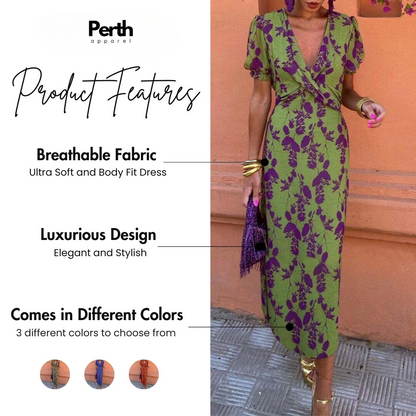 Exclusive to Perth Apparel - Rosalie Elegant Maxi Dress