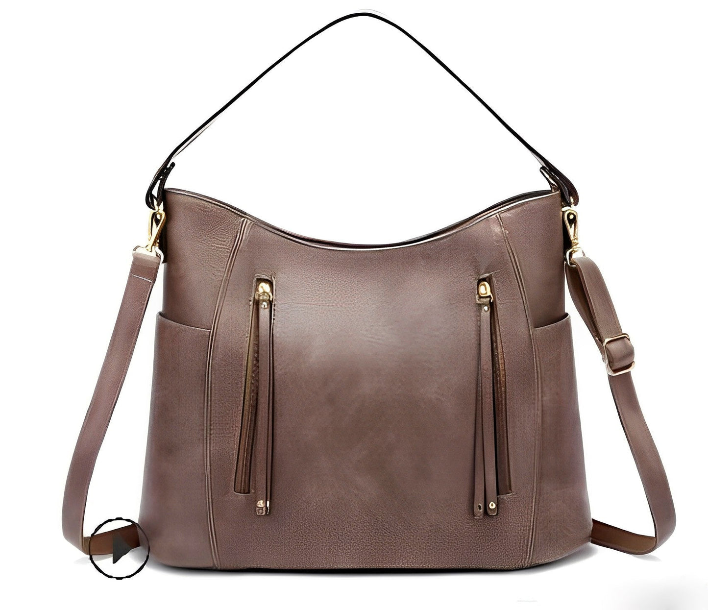 Gigi - Stylish vintage leather bag