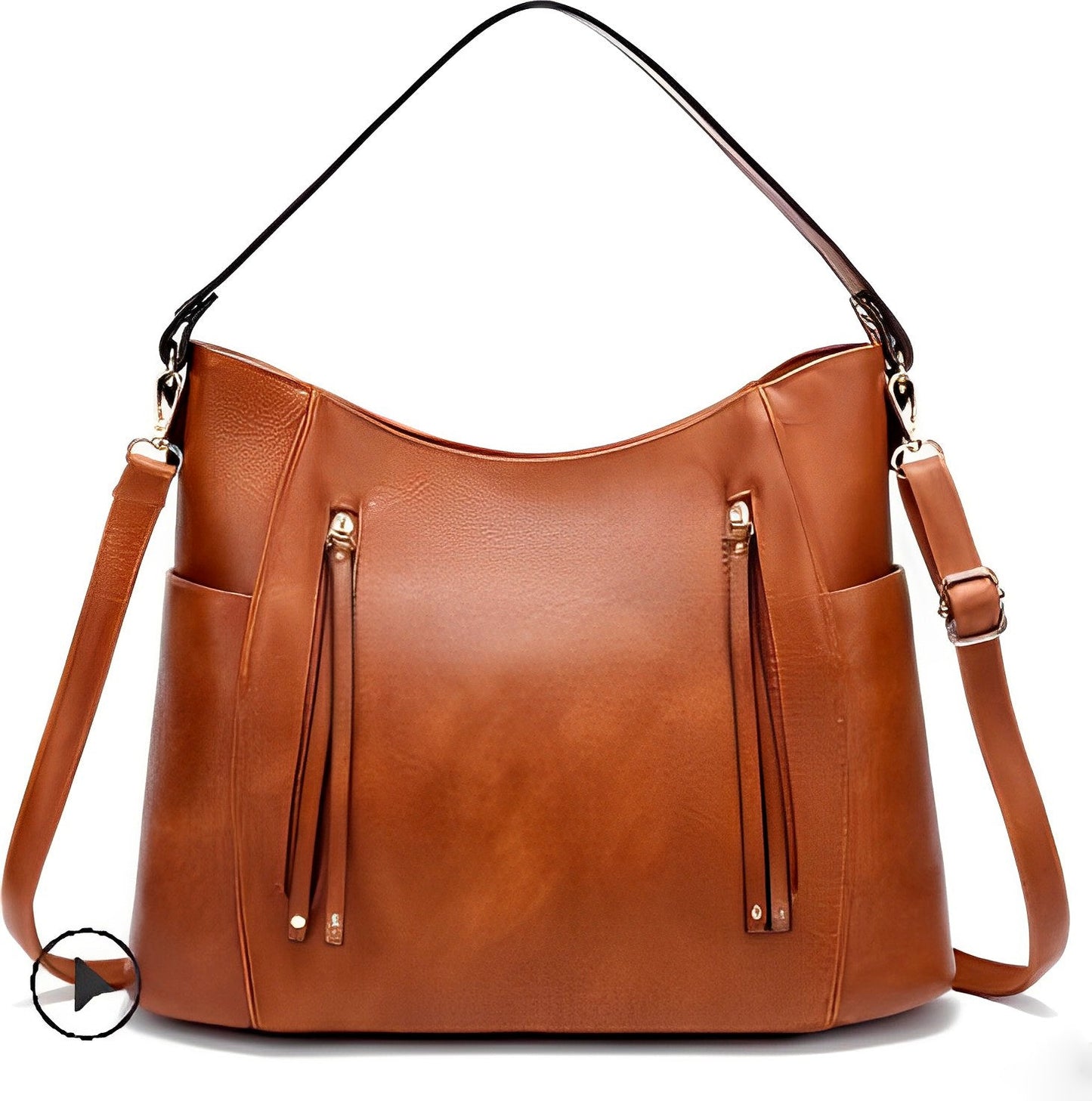 Gigi - Stylish vintage leather bag