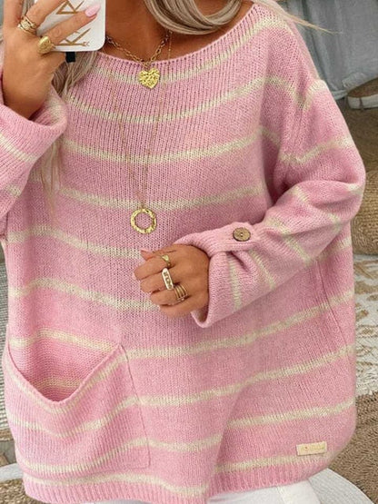 Indiana™ -  Eye-Catching Striped Sweater