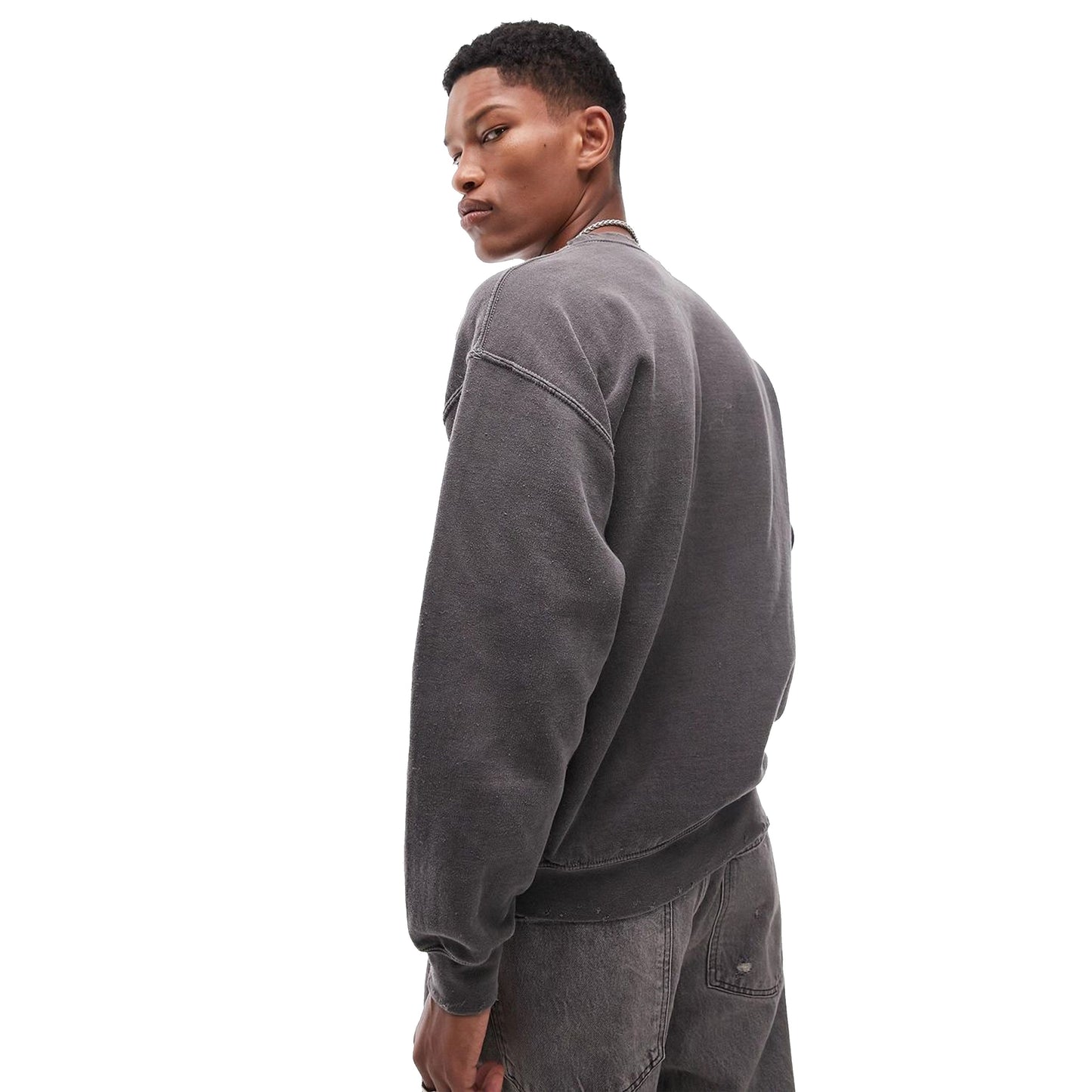 Dropped Shoulder Heavyweight Crewneck