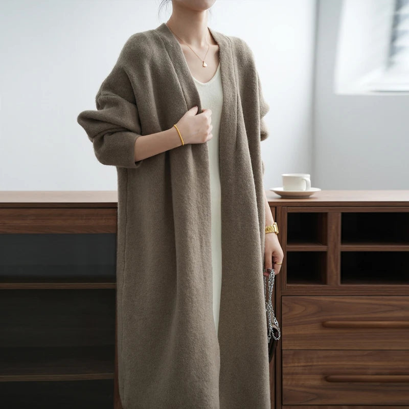 Redmi - Elegance Solid Longline Cardie